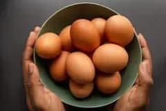 Farm Fresh Brown Eggs